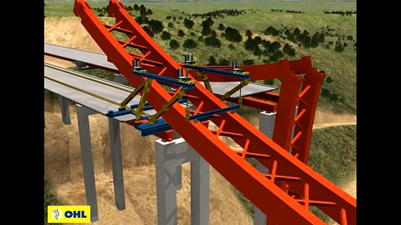 Alconetar Bridge - Construction Process - dailymotion