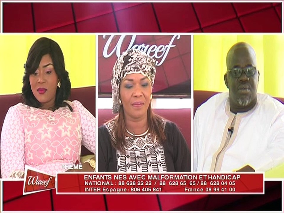 REPLAY - WAREEF avec Eva Tra -THEME : ENFANTS NES AVEC MALFORMATION ET HANDICAP - 03 Avril 2017