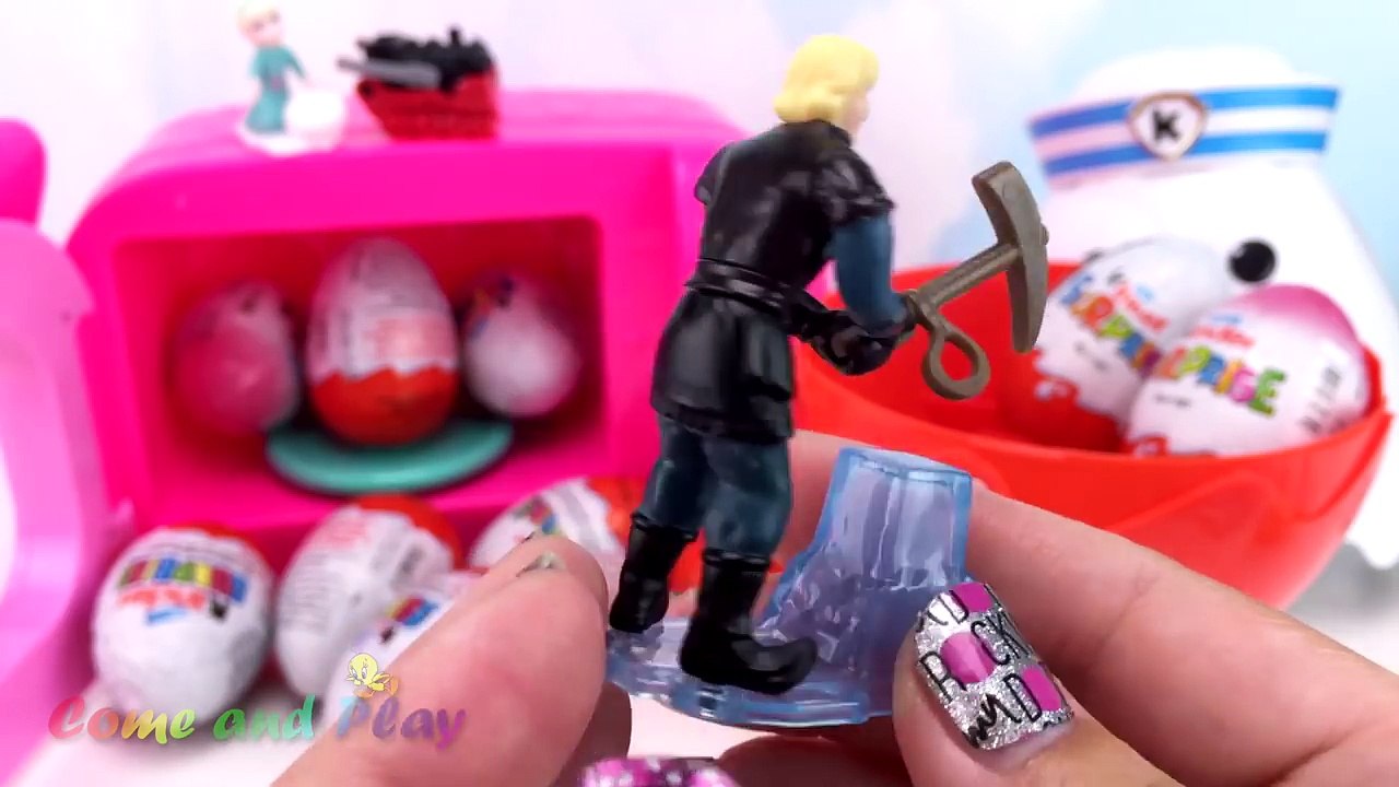 Minnie Mouse Microwave Toy Appliance Surprise Eggs Learn Colors Play Doh Modelling Clay Fun for Kids-a8v52Zr4SjU