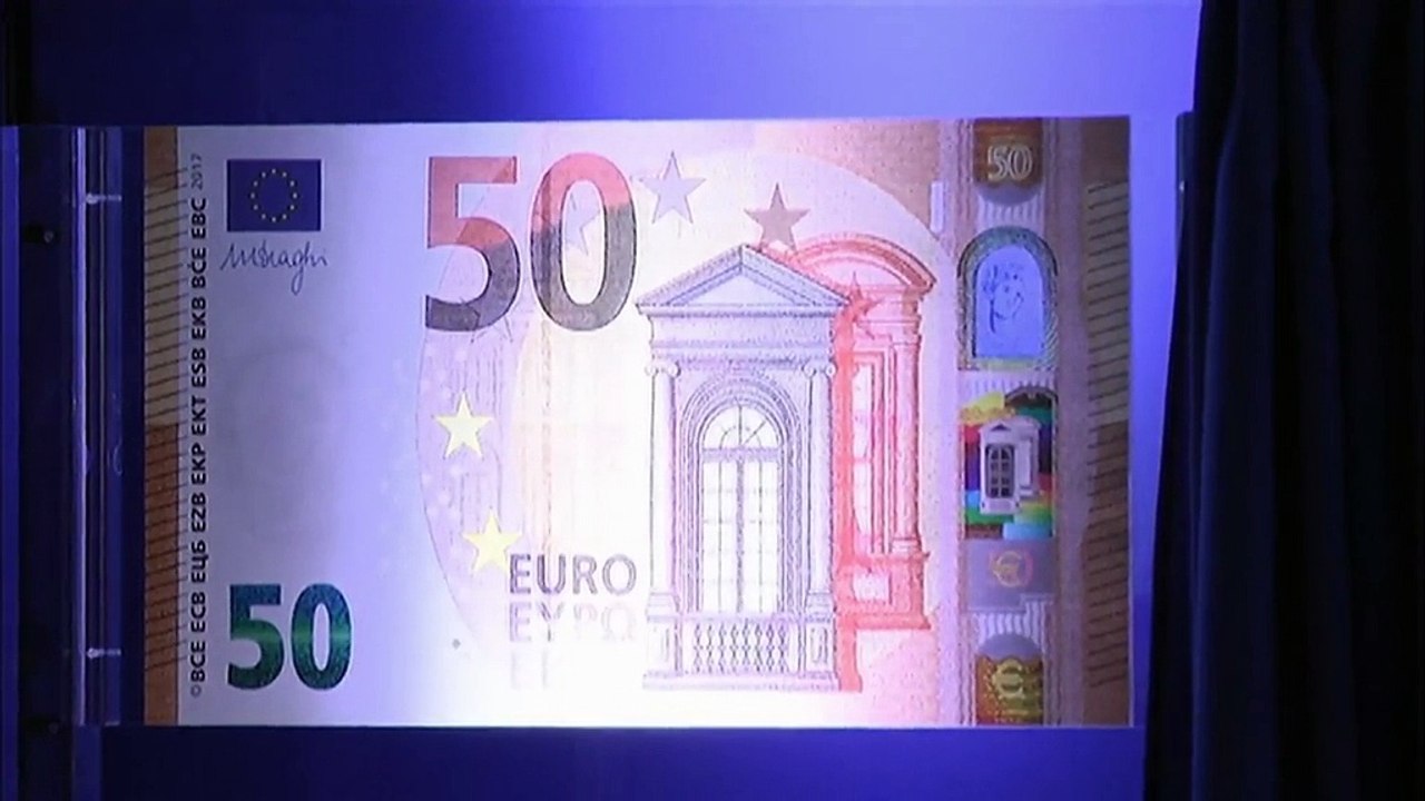 Voici le nouveau billet de 50 euros