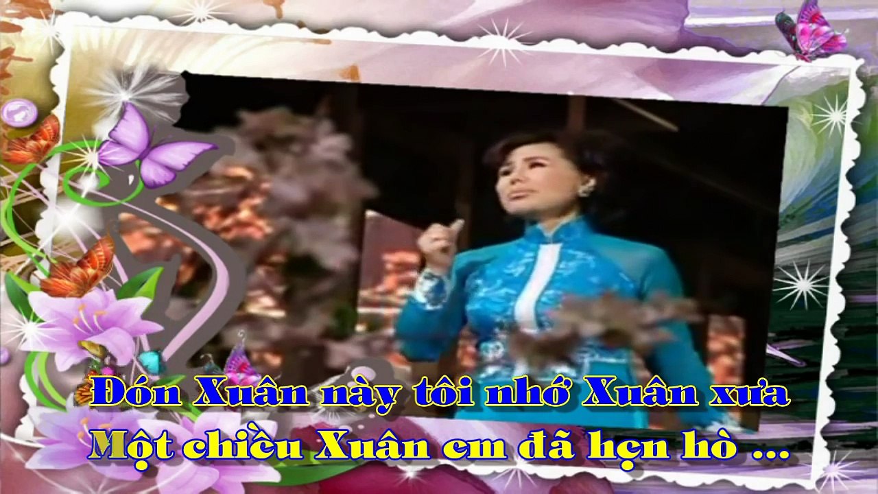 [Karaoke] ĐÓN XUÂN NÀY NHỚ XUÂN XƯA - Châu Kỳ (Giọng Nữ)