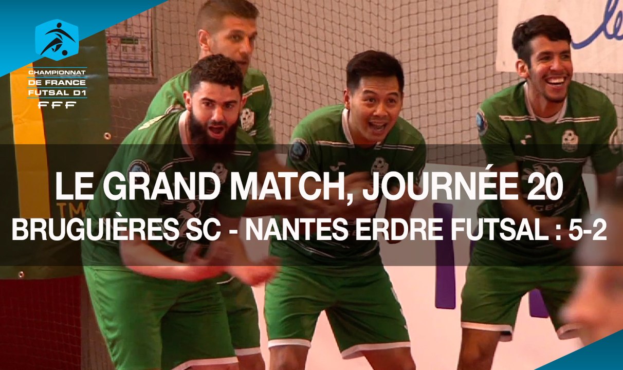 D1 Futsal, Le grand match, J20 : Bruguières SC - Nantes Erdre Futsal