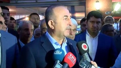 Bakan Çavuşoğlu, "Son Günlerde Milleti Bir Paniğe Sürüklemek İçin Bir Şeyler Yayılıyor.