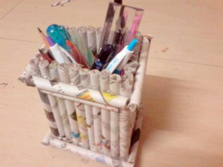 10 Best out of waste crafts, school projects on best out of waste, news paper cr