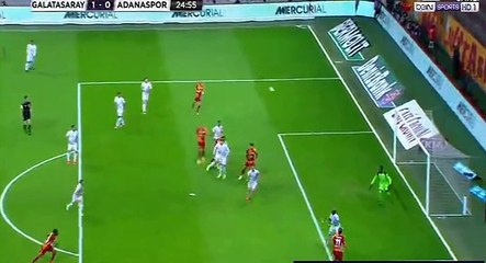 Lukas Podolski Goal HD - Galatasaray	1-0	Adanaspor AS 03.04.2017