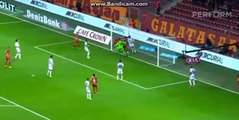 Podolski  Goal HD 1-0  Galatasaray   VS  Adanaspor AS  03-04-2017