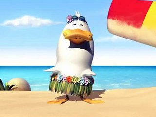 Cartoons Rupert and Sam - Rupert Hawaii Test