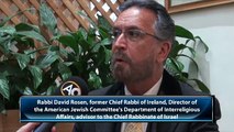 Rabbi David Rosen, former Chief Rabbi of Ireland, Director of the American Jewish Committee's Department of Interreligious Affairs, advisor to the Chief Rabbinate of Israel