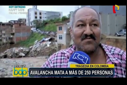 Tragedia en Colombia: sube a 254 la cifra de fallecidos por avalancha