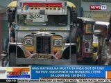 NTG: Mas mataas na multa sa mga out of line na PUV, sinuspinde na muna ng LTFRB