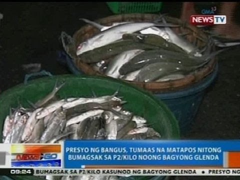 NTG: Presyo ng bangus, tumaas na matapos nitong bumagsak sa P2/kilo noong Bagyong Glenda