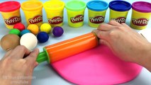 DIY How to make Play Doh Rainbow Colours Paint and Palette Fun Creative for Kids-yp-c1FCif3c