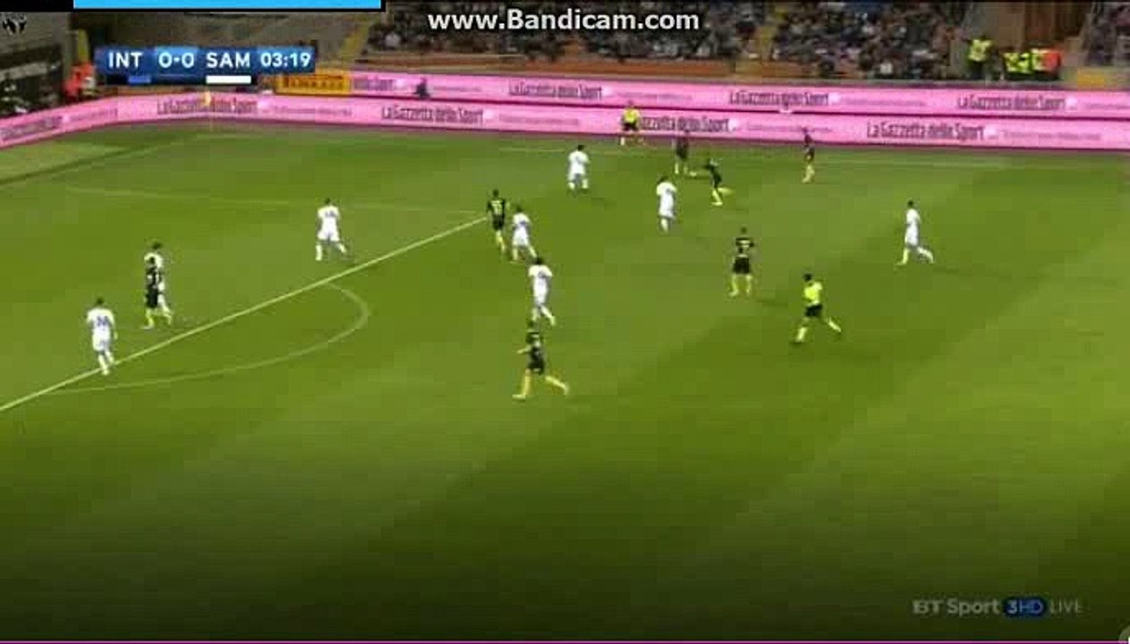 Mauro Icardi Greati Attempt to Score - Inter Milan vs Sampdoria - Serie A - 03.04.2017
