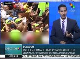 Agradece Lenín Moreno a Ecuador apoyo en comicios presidenciales