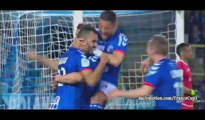 Khalid Boutaib Goal HD - Strasbourg 2-0 Sochaux - 03.04.2017
