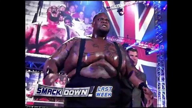Mark Henry vs Kane WWE Smackdown 2007
