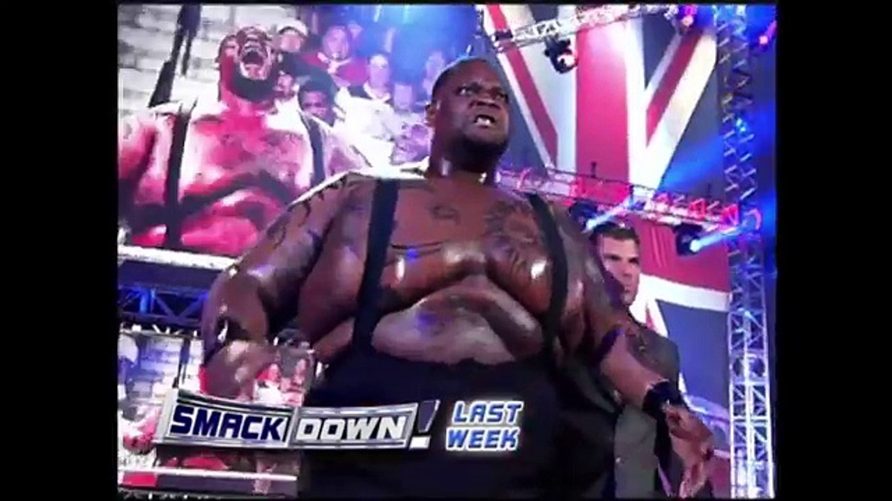 Mark Henry vs Kane WWE Smackdown 2007