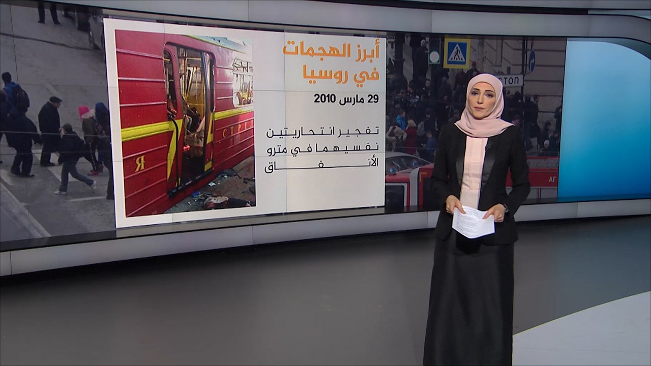 أبرز الهجمات التي تعرضت لها روسيا منذ عام 2000