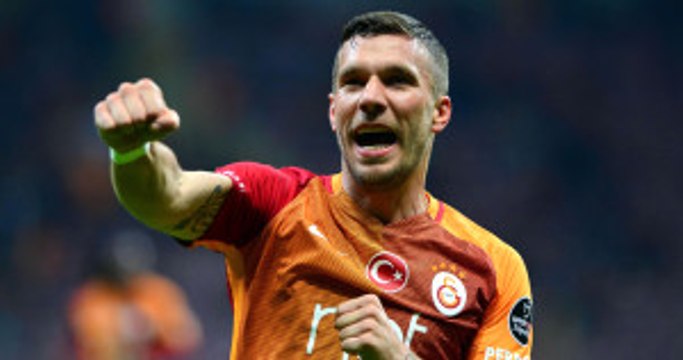 Galatasaray, Bu Sezon Podolski'nin Gol Attığı Hiçbir Maçı Kaybetmedi