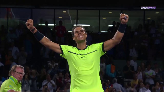 2017 Miami QF Rafael Nadal vs. Jack Sock / Highlights