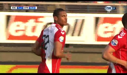 Sebastien Haller Goal HD - Excelsior 1-1 Utrecht - 04.04.2017