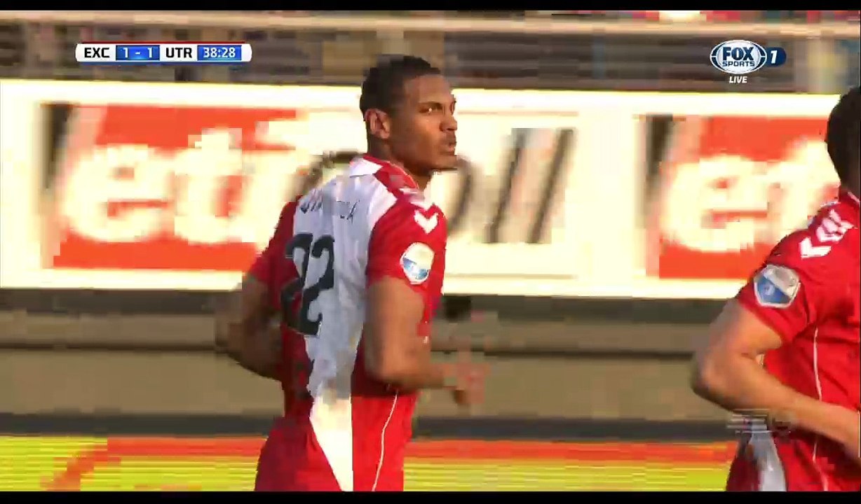Sebastien Haller Goal HD - Excelsior 1-1 Utrecht - 04.04.2017