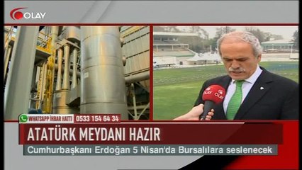 Atatürk Meydanı hazır (Haber 04 04 2017)