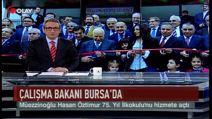 Çalışma Bakanı Bursa'da (Haber 04 04 2017)