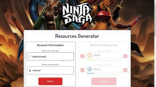 Ninja Saga Hack Online (Android/iOS) - Unlimited Gold & Tokens