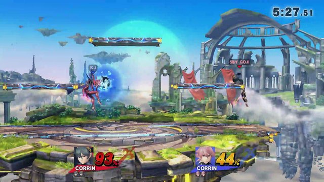 SBY Smash 4 Weekly 3-31-17 - KJ (Corrin) vs Godzillabrawler (Corrin) (LB)
