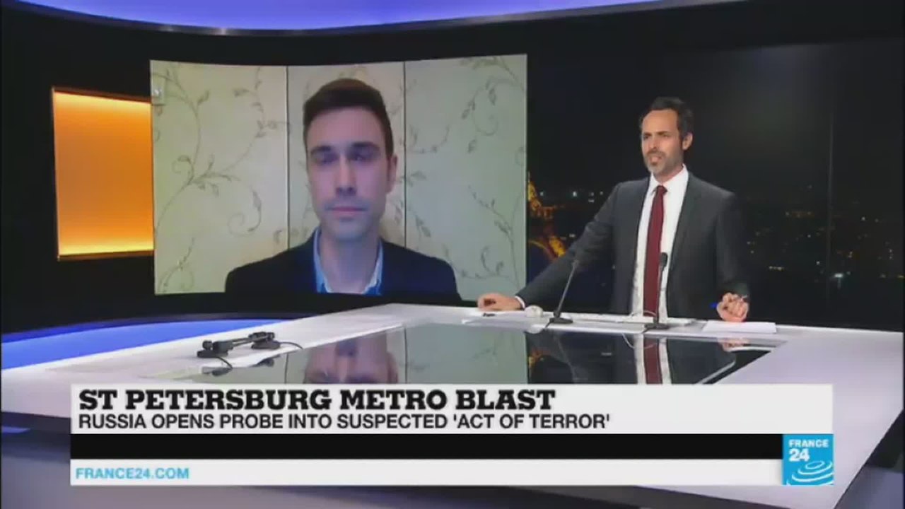 St Petersburg metro explosion