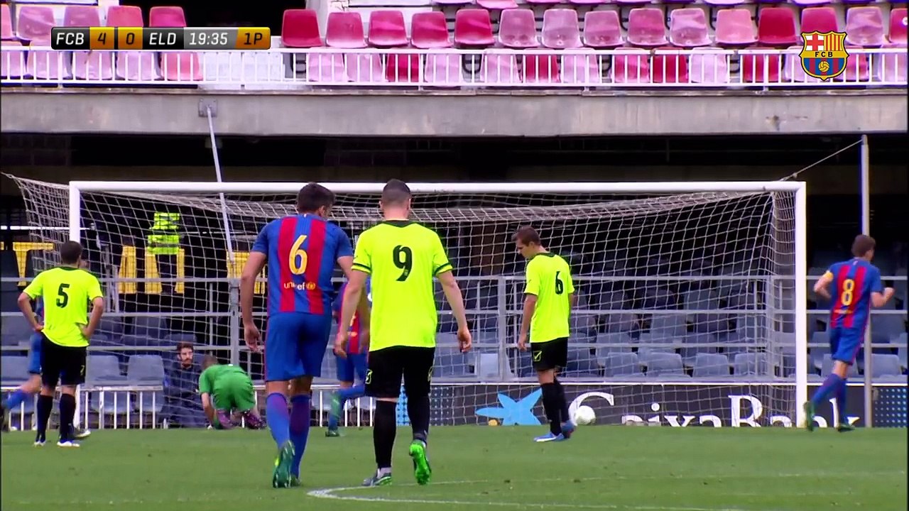 FC Barcelona B – Eldense 12:0