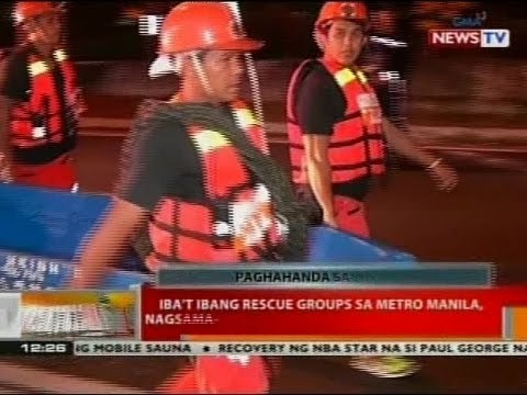 BT: Iba't ibang rescue groups sa Metro Manila nagsama-sama para sa kanilang rescue march