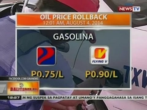 BT: Oil price adjustment