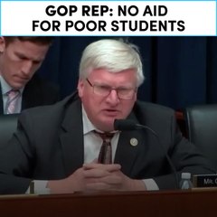 GOP Rep: No aid for poor students  [Mic Archives]
