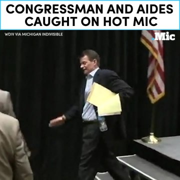 Congressman and aides caught on hot mic [Mic Archives]