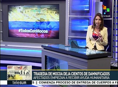 Colombia: damnificados en Mocoa comienzan a recibir ayuda