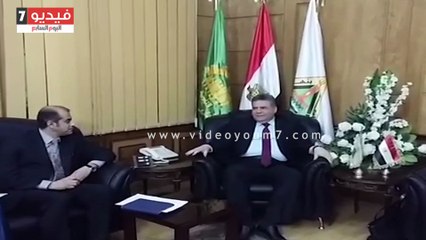 جامعة بنها تستقبل قنصل العراق وتؤكد على تدعيم بين البلدين