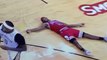 Rajon Rondo FLOPS So Hard After a DeMarcus Cousins Screen, He Gets CPR from a Teammate!
