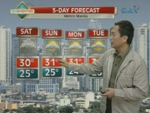 UH: Mas maaliwalas ng panahon, asahan sa malaking bahagi ng bansa ngayong Biyernes