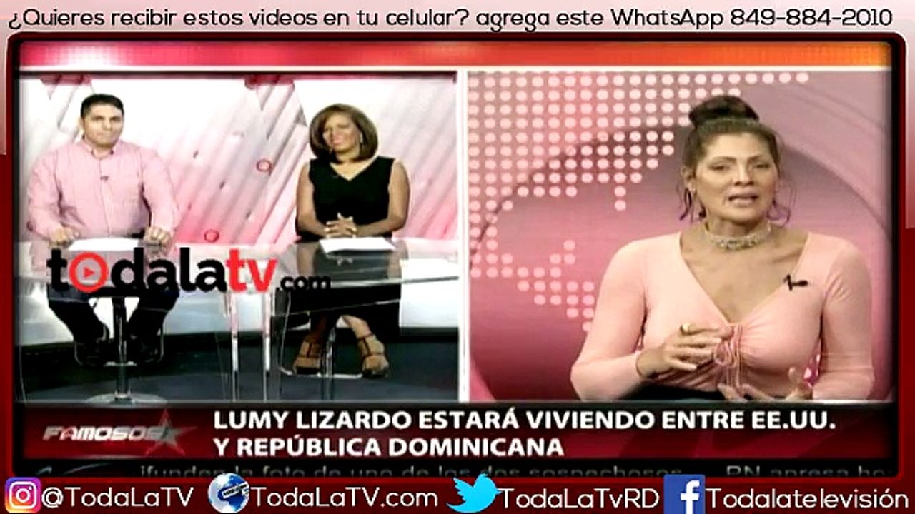 Lumy Lizardo rompe con el rumor de posible entrada a "Mas Roberto"-Famosos Inside-Video