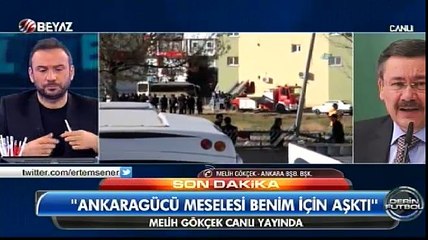 Melih Gökçek: Ankaragücü meselesi benim için aşktı