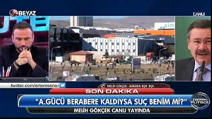 Melih Gökçek: Bunu söyleyenler hepsi şerefsiz