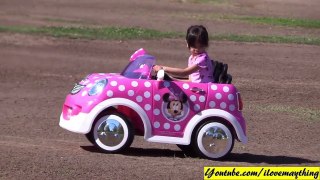 Power Wheels Ride-On Cars, Trucks and Motorcycles! Disney Minnie Mouse 24 Volts Ca