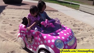 Power Wheels Ride-On Cars, Trucks and Motorcycles! Disney Minnie Mouse 24 Volts Car-d9trSS