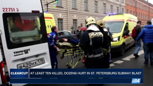 CLEAR CUT | At least ten killed, dozens hurt in St. Peterburg subway blast | Monday, April 3rd 2017