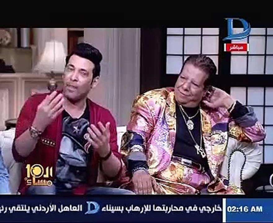 سعد الصغير يقبل يد شعبان عبدالرحيم ويعتذر له: أ...