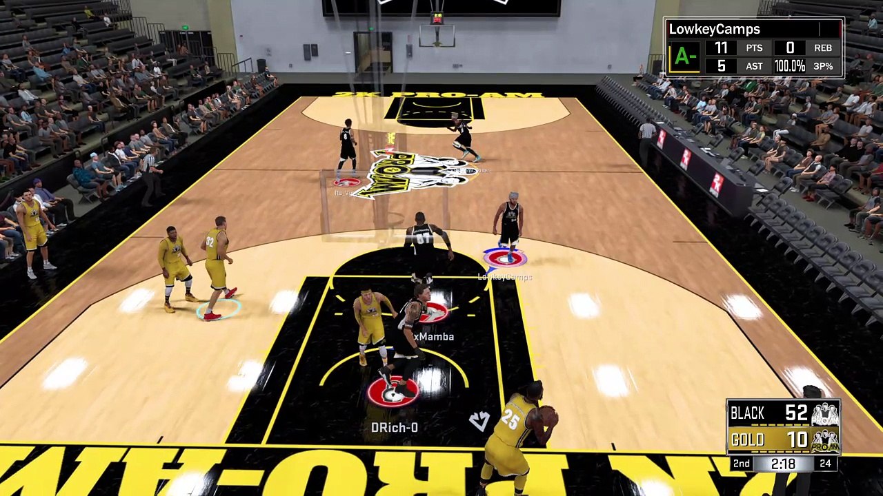 NBA 2K17 29 points, 8 assists