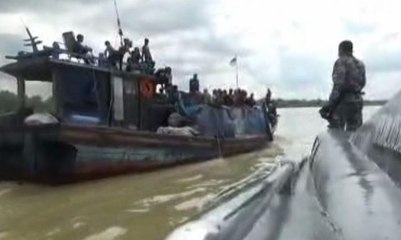 Aksi Kejar-Kejaran Patroli TNI AL dan Kapal Penyeludup