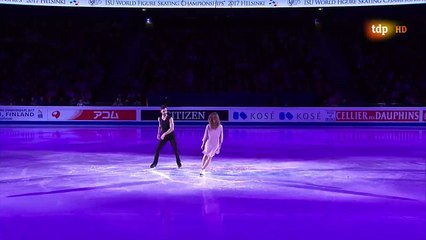 Gabriella Papadakis & Guillaume Cizeron (FRA). Gala WC Helsinki 2017